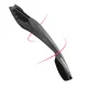 Rockbros DNB8001 Mudguard with Red LED Light, Black