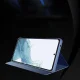 Clear View Flip Case for Samsung Galaxy S25+, Blue