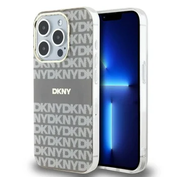 Чехол DKNY для iPhone 15 Pro Max IML Mono & Stripe MagSafe, черный