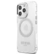 Чехол Guess Metal Outline MagSafe для iPhone 13 / 13 Pro - Серебристый