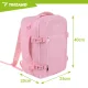 Дорожный рюкзак ручная кладь Trizand 40x25x20см 20л, розовый