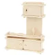 Leļļu Koka Mēbeļu Komplekts, 34 gab. | A Set of Wooden Doll Furniture
