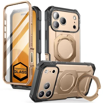 Supcase UB Grip Pro Mag MagSafe чехол для iPhone 17 Pro - Золотой