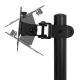Maclean MC-966 galda stiprinājums 2 monitoriem, 13-27\", 9kg, VESA 100x100