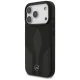 Чехол Mercedes для iPhone 17 Pro Leather The Move MagSafe, черный