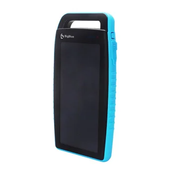 BigBlue SL-CP001A Ūdensizturīgs Ārējais Portatīvais Akumulators ar Saules Bateriju 10000mAh, Melns | Waterproof...