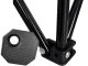 Saliekams makšķerēšanas un tūrisma krēsls ar somu, zaļš