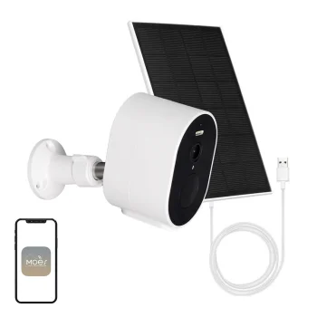 Уличная Wi-Fi IP-камера Moes WCM-S24-S 4MP с солнечной панелью