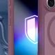 Vāciņš 3mk Misty MagCase Deep Cherry iPhone 17 Pro / iPhone 18 Pro, bordo
