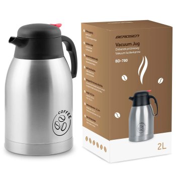Berdsen BD-780 vakuuma termokrūze / termoss kafijai, 2 L