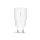 Сетевое зарядное устройство Tech-Protect C20W PD 20W / QC 3.0 с кабелем USB-C,...