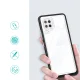 Чехол для Samsung Galaxy A42 5G Hybrid Armor Clear 3in1, черный