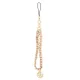 Подвеска для телефона Guess Chain Metal 4G Charm, розовая