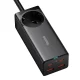 Зарядная станция Baseus GaN3 Pro 100W 2xUSB-A 2xUSB-C + кабель 1м, черная