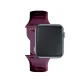 3mk Silicone Watch Strap for Apple Watch 42 / 44 / 45 / 49 mm, Burgundy
