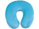 U-veida ceļojumu spilvens kaklam ar atmiņas putām, zils