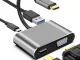 Адаптер USB-C на HDMI 4K / VGA / USB 3.0 / USB-C PD
