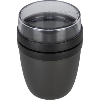 Uzkodu trauks Mepal Lunchpot Ellipse mini 300+120 ml, Nordic Black