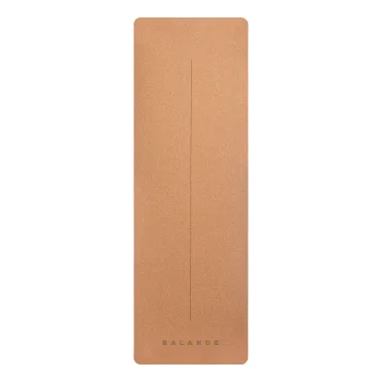 Коврик для йоги Balance Cork Rubber, 183x61 см, 4 мм