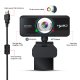 HXSJ S90 HD Webcam 720P Laptop PC Camera with Microphone, Black | Portatīvā Datora Laptopa Web Kamera Full HD ar...