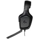 Logitech G432 Vadu spēļu austiņas Melnas/Zilas
