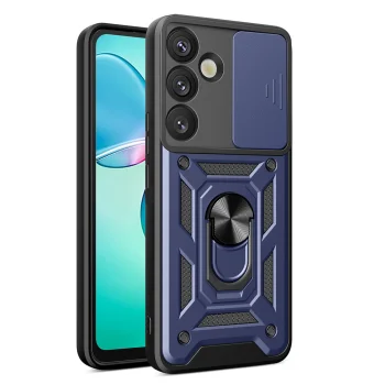 Hybrid Armor Camshield vāciņš Samsung Galaxy S25+ - Zils