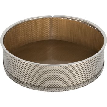 De Buyer TONDO FORATO apaļa cepamforma ar noņemamu pamatni 24 cm