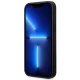 Чехол BMW Leather Carbon для Apple iPhone 14 Pro, черный