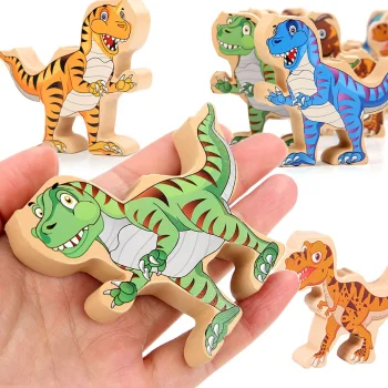 Bakalu Balancing Dinosaurs T-Rex Tower Arcade Game