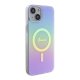 Guess iPhone 15 Plus / 14 Plus vāciņš IML Iridescent MagSafe, violets