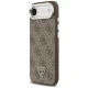 Чехол Guess 4G Triangle Logo MagSafe для iPhone Air - коричневый