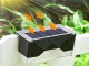 LED Solar Garden & Stair Lights, 4 Pcs, IP65, Black