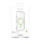 Puro iPhone 17 Case Lite Mag with MagSafe Support, Transparent with Green Ring