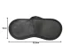 Magnetic Blackout Sleep Mask Adjustable Travel Eye Mask, Black