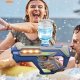 Rechargeable Water Gun Electric Automatic Water Rifle 2in1
