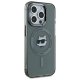 Чехол Karl Lagerfeld для iPhone 15 Pro Max IML Metal Choupette Head MagSafe, черный
