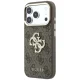 Чехол Guess для iPhone 18 Pro / 17 Pro, 4G Big Resin Logo, коричневый
