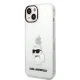 Karl Lagerfeld Ikonik Choupette Transparent Case for iPhone 14 Plus