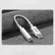 Адаптер Joyroom SH-C1 3.5mm Mini Jack (мама) на USB-C (папа), белый