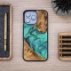 Bewood unikāls korpuss iPhone 16 Pro Max - tirkīza krāsā | Unique Case for Turquoise