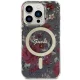 Чехол Guess для iPhone 14 Pro IML Flower MagSafe, хаки