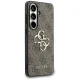 Чехол Guess IML Big Metal 4G для Samsung Galaxy S26, коричневый