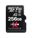 GoodRam IRDM 256GB microSD Atmiņas Karte UHS-I U3 V30 ar Adapteri