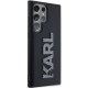 Karl Lagerfeld Samsung Galaxy S24 Ultra vāciņš 3D Logo Glitter, melns