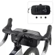 Velosipēda stūres soma Rockbros TL001 ROAD TO SKY 1.9L, pelēka
