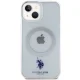 Apple iPhone 15 6.1\'\' US Polo Magsafe Collection Case Cover (USHMP15SUCIT), Transparent | Чехол Кейс...