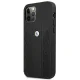 Чехол BMW для iPhone 12 Pro Max Curve Perforate, черный