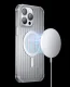 Чехол Kingxbar PQY Go Out Series для iPhone 14 Plus с MagSafe, серебристый