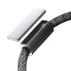 Кабель Joyroom S-A50 3A USB-A - Lightning с органайзером, 1.2м, Серый