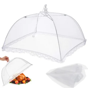 Pārtikas aizsargtīkls pret kukaiņiem 40 cm, balts